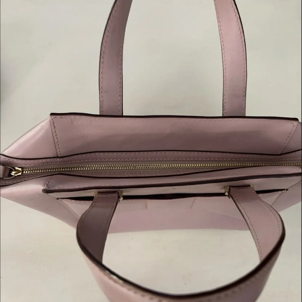 Kate Spade 2 Park Avenue Cipria Pink Bow Tote Bag - Picture 7 of 11